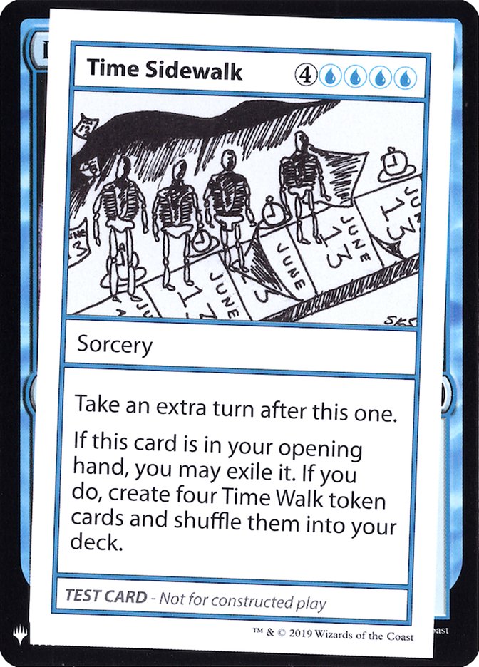 Time Sidewalk [Mystery Booster Playtest Cards] | L.A. Mood Comics and Games