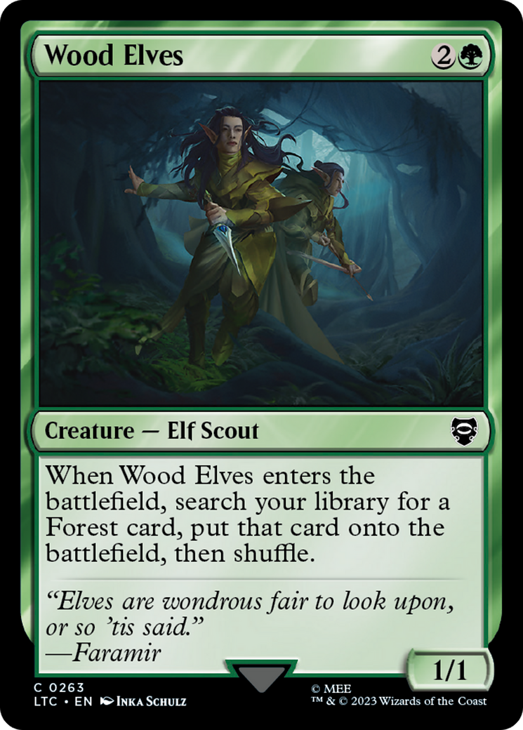 Wood Elves [The Lord of the Rings: Tales of Middle-Earth Commander] | L.A. Mood Comics and Games