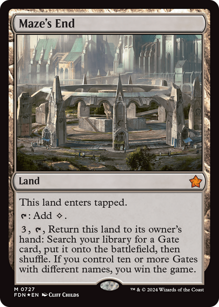 Maze's End [Foundations] | L.A. Mood Comics and Games