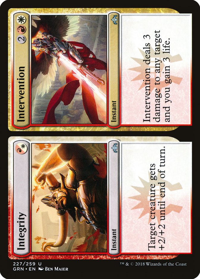 Integrity // Intervention [Guilds of Ravnica] | L.A. Mood Comics and Games