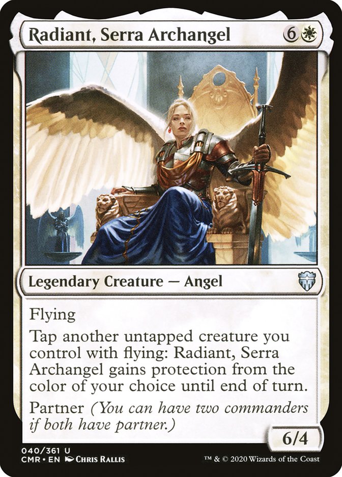 Radiant, Serra Archangel [Commander Legends] | L.A. Mood Comics and Games
