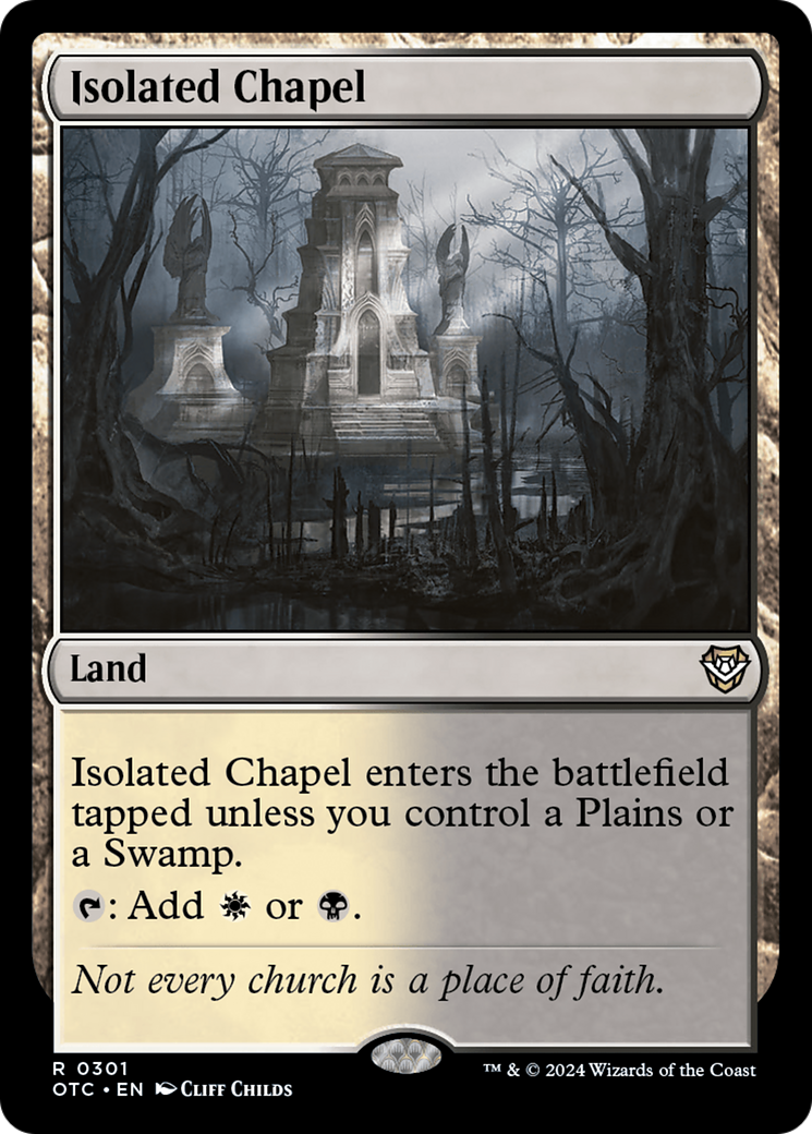 Isolated Chapel [Outlaws of Thunder Junction Commander] | L.A. Mood Comics and Games