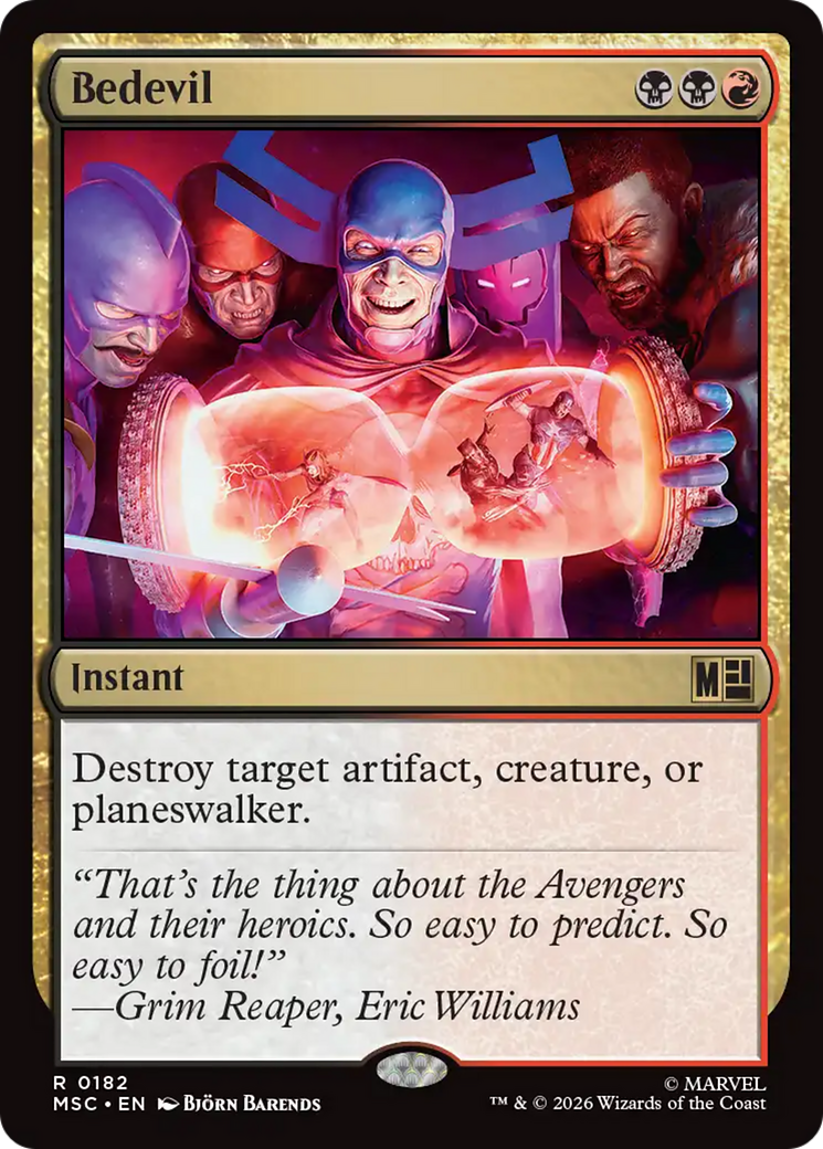 Bedevil (Surge Foil) [Marvel Super Heroes Commander] | L.A. Mood Comics and Games