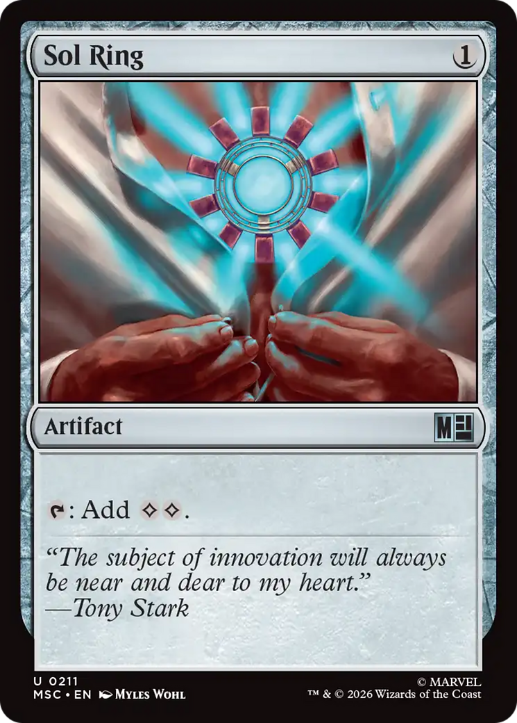 Sol Ring [Marvel Super Heroes Commander] | L.A. Mood Comics and Games
