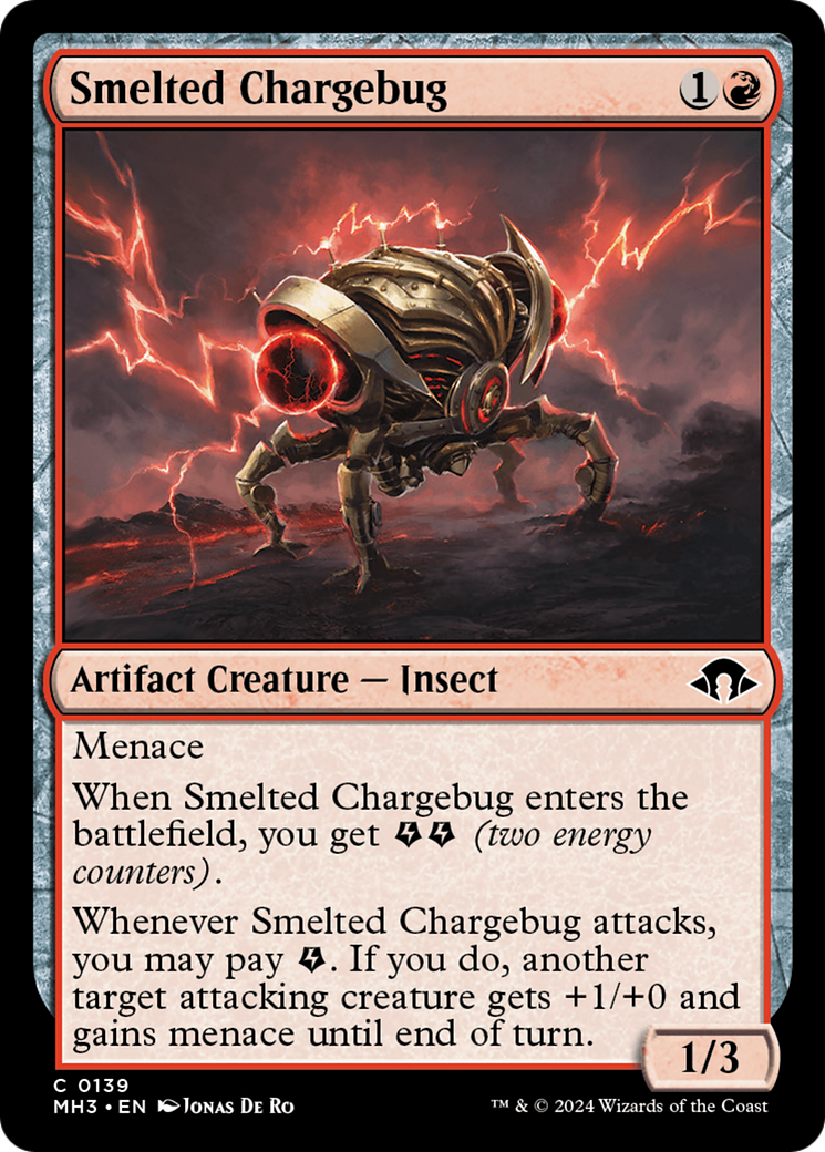 Smelted Chargebug [Modern Horizons 3] | L.A. Mood Comics and Games