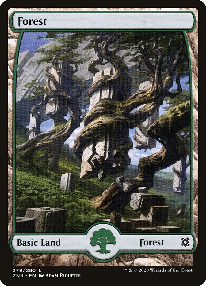 Forest (279) [Zendikar Rising] | L.A. Mood Comics and Games