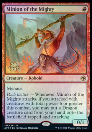 Minion of the Mighty [Dungeons & Dragons: Adventures in the Forgotten Realms Prerelease Promos] | L.A. Mood Comics and Games