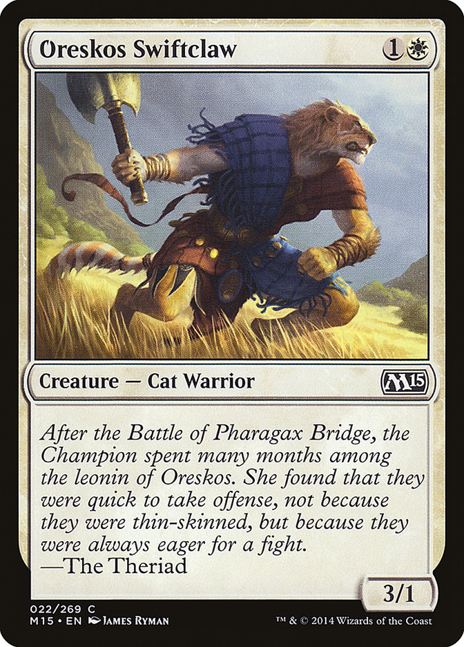 Oreskos Swiftclaw [Magic 2015] | L.A. Mood Comics and Games