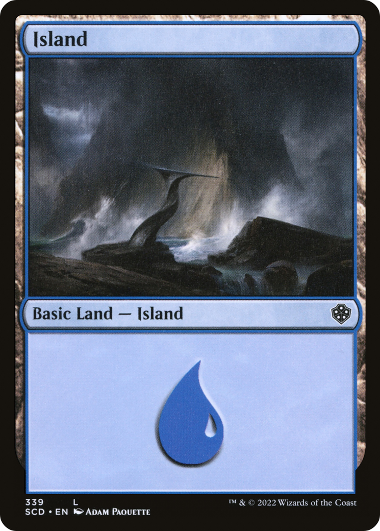 Island (339) [Starter Commander Decks] | L.A. Mood Comics and Games
