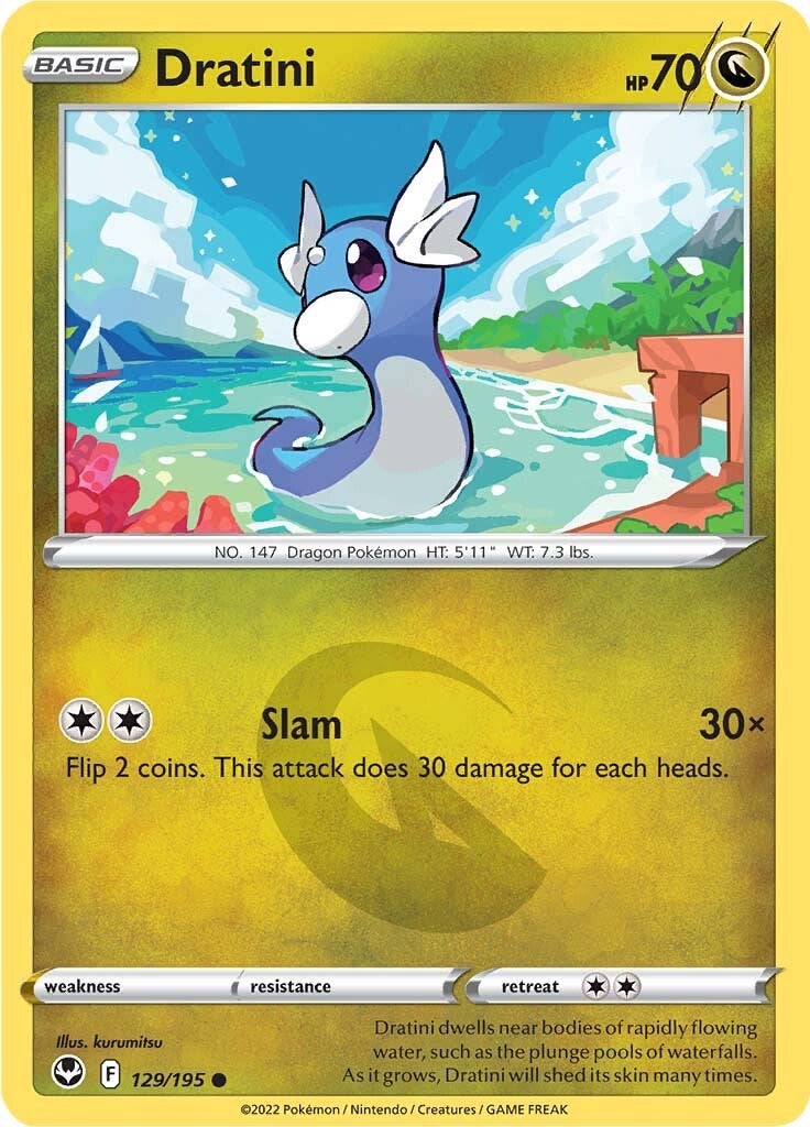 Dratini (129/195) [Sword & Shield: Silver Tempest] | L.A. Mood Comics and Games