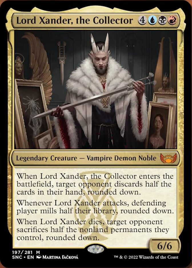 Lord Xander, the Collector [Streets of New Capenna] | L.A. Mood Comics and Games