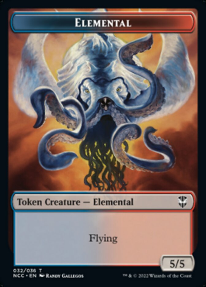 Elemental (032) // Rogue Double-Sided Token [Streets of New Capenna Commander Tokens] | L.A. Mood Comics and Games
