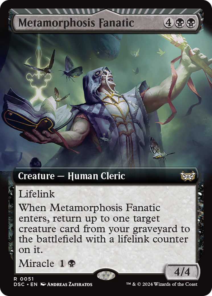 Metamorphosis Fanatic (Extended Art) [Duskmourn: House of Horror Commander] | L.A. Mood Comics and Games