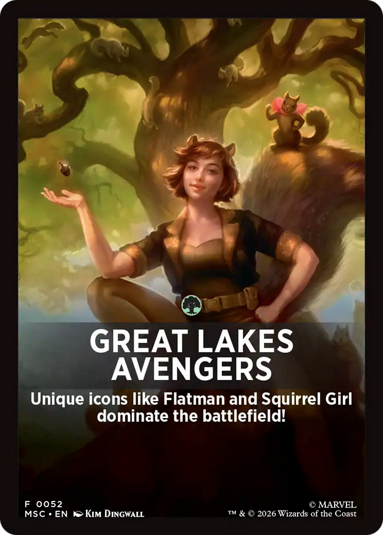 Great Lakes Avengers Theme Card [Marvel Super Heroes Commander] | L.A. Mood Comics and Games
