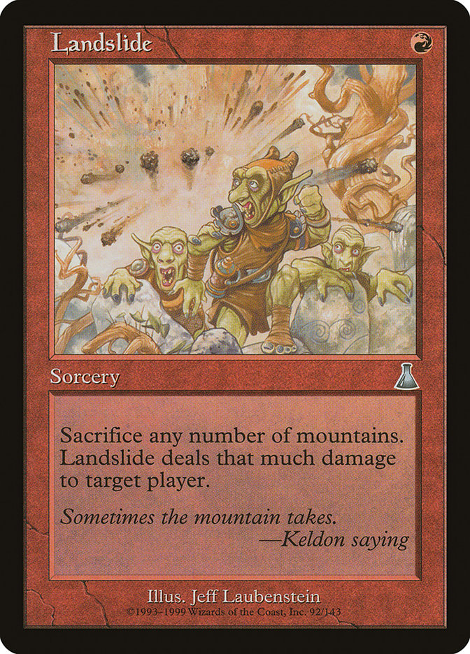Landslide [Urza's Destiny] | L.A. Mood Comics and Games