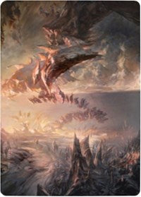 Needleverge Pathway Art Card [Zendikar Rising Art Series] | L.A. Mood Comics and Games