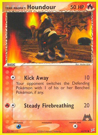 Team Magma's Houndour (63/95) [EX: Team Magma vs Team Aqua] | L.A. Mood Comics and Games