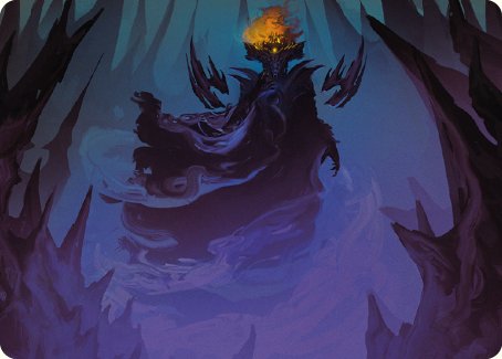 Sauron, the Necromancer Art Card [The Lord of the Rings: Tales of Middle-earth Art Series] | L.A. Mood Comics and Games