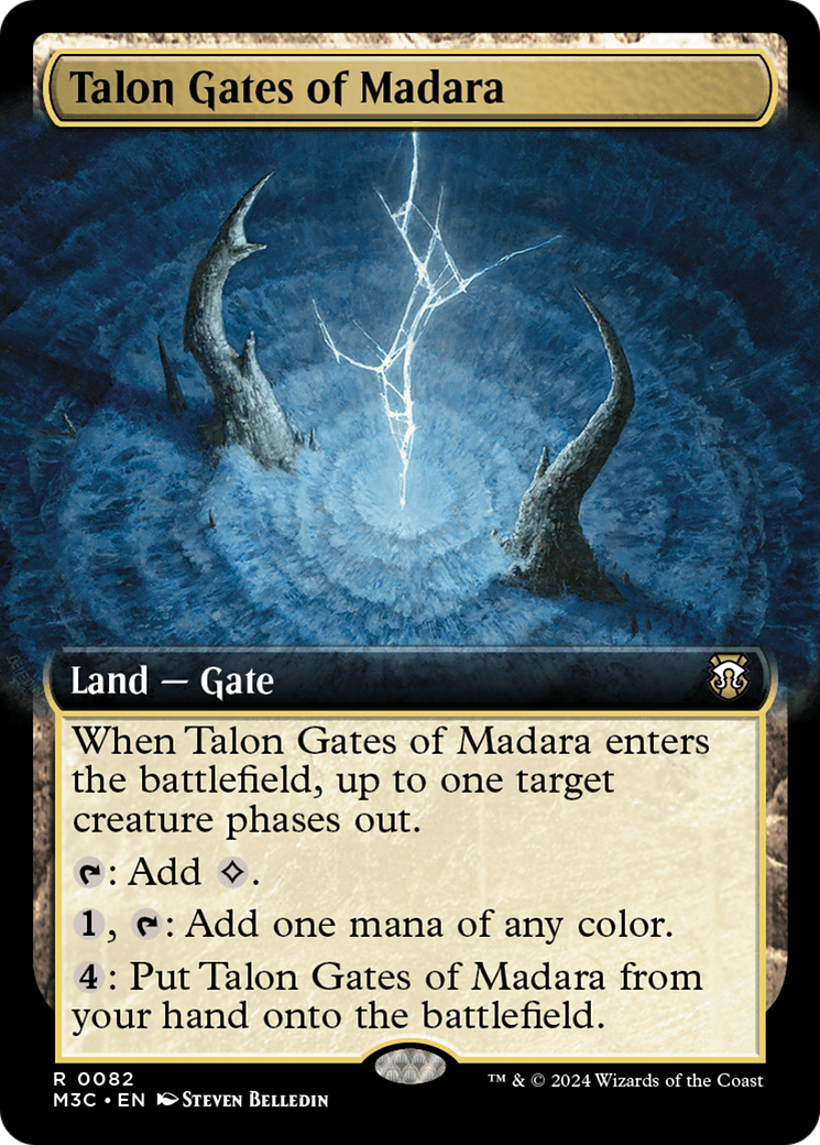 Talon Gates of Madara (Extended Art) (Ripple Foil) [Modern Horizons 3 Commander] | L.A. Mood Comics and Games