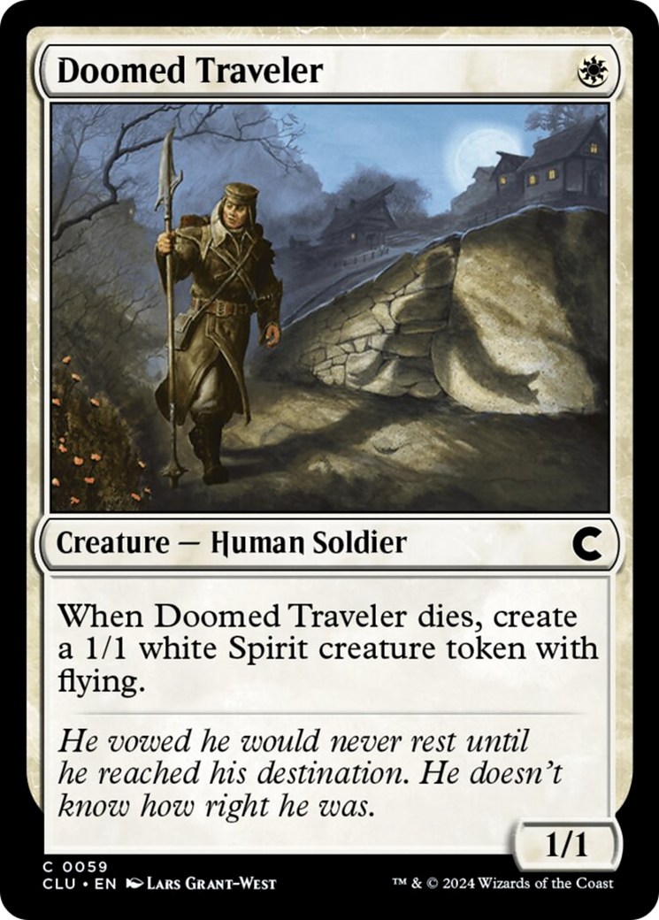 Doomed Traveler [Ravnica: Clue Edition] | L.A. Mood Comics and Games