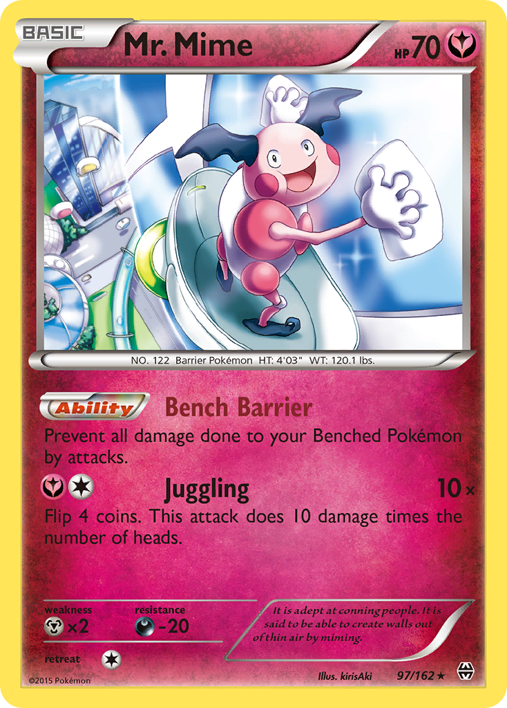 Mr. Mime (97/162) [XY: BREAKthrough] | L.A. Mood Comics and Games