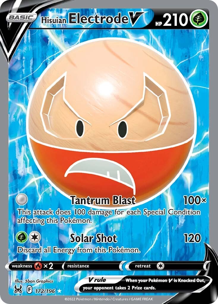 Hisuian Electrode V (172/196) [Sword & Shield: Lost Origin] | L.A. Mood Comics and Games