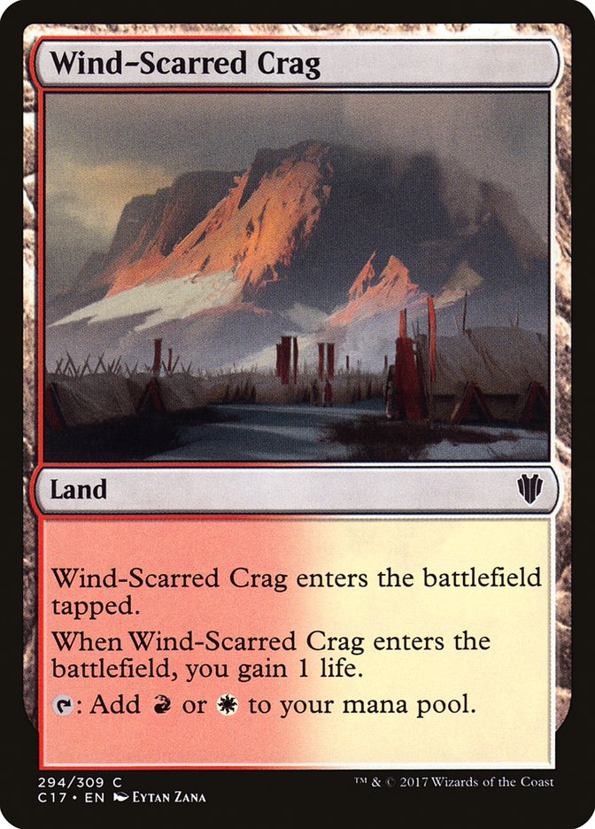 Wind-Scarred Crag [Commander 2017] | L.A. Mood Comics and Games