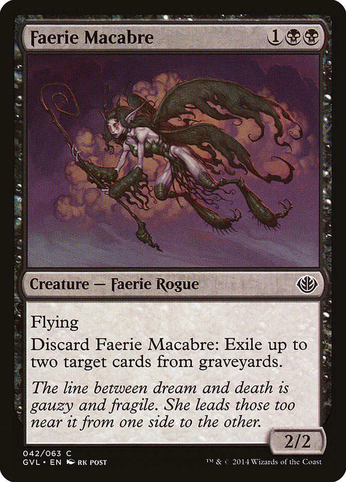 Faerie Macabre (Garruk vs. Liliana) [Duel Decks Anthology] | L.A. Mood Comics and Games