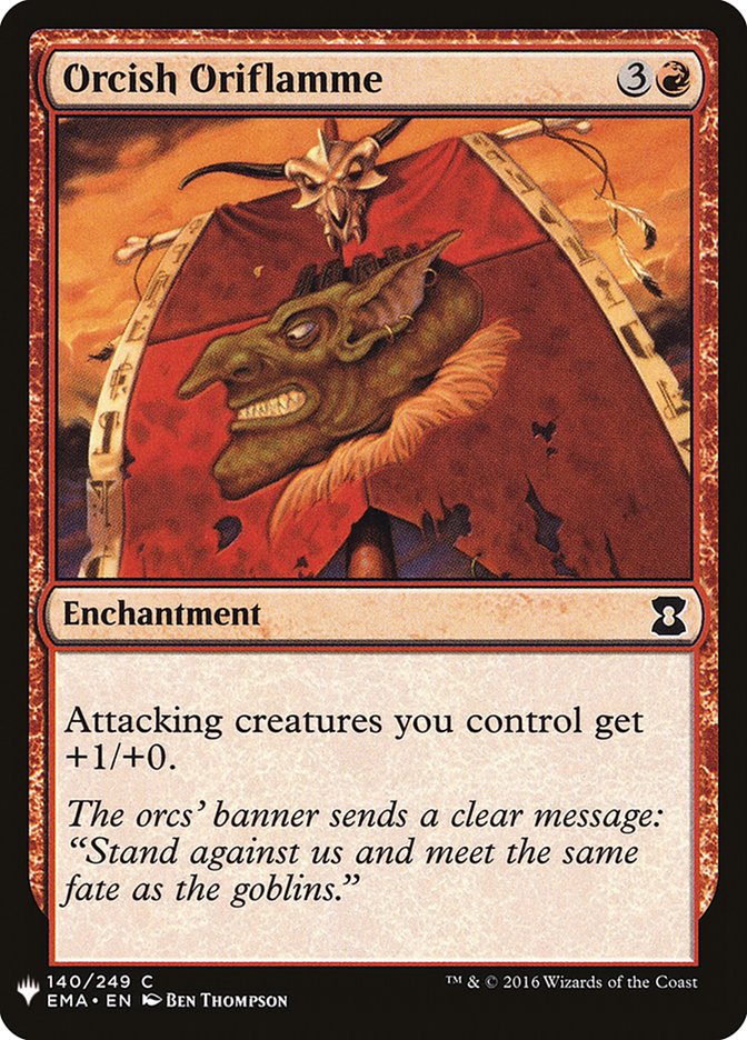 Orcish Oriflamme [Mystery Booster] | L.A. Mood Comics and Games