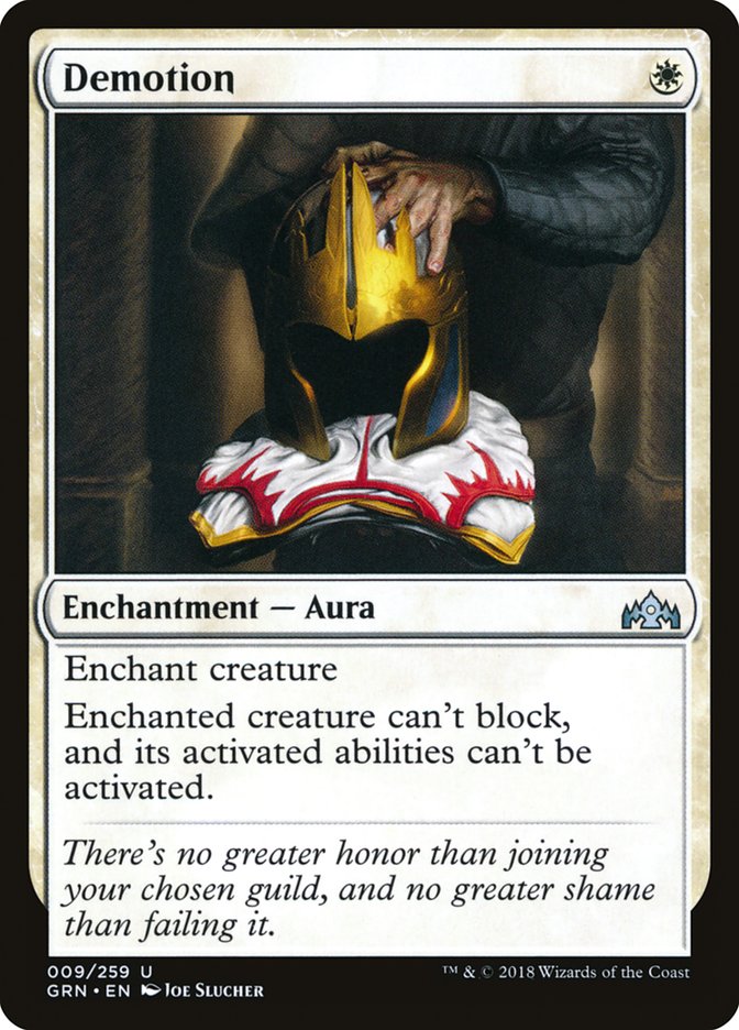 Demotion [Guilds of Ravnica] | L.A. Mood Comics and Games