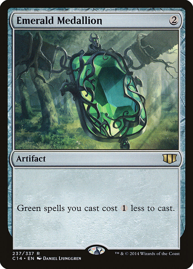 Emerald Medallion [Commander 2014] | L.A. Mood Comics and Games