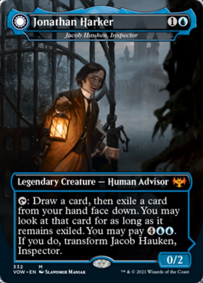 Jacob Hauken, Inspector // Hauken's Insight - Jonathan Harker // Harker's Obsessive Inquiry [Innistrad: Crimson Vow] | L.A. Mood Comics and Games