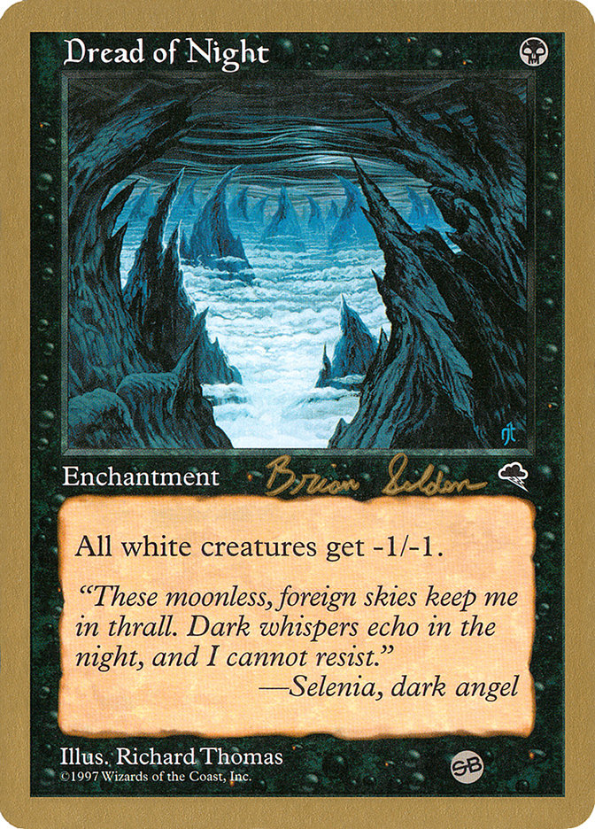 Dread of Night (Brian Selden) (SB) [World Championship Decks 1998] | L.A. Mood Comics and Games