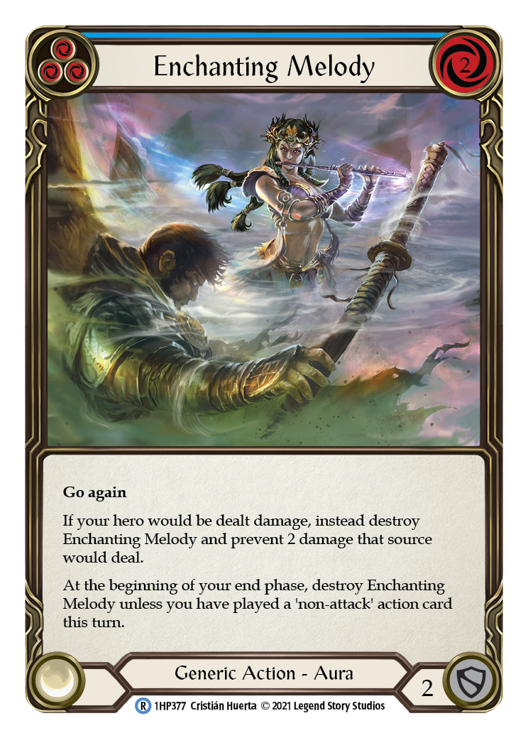 Enchanting Melody (Blue) [1HP377] (History Pack 1) | L.A. Mood Comics and Games