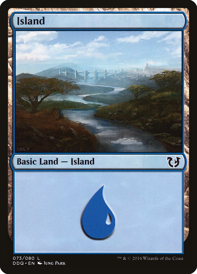 Island (73) [Duel Decks: Blessed vs. Cursed] | L.A. Mood Comics and Games