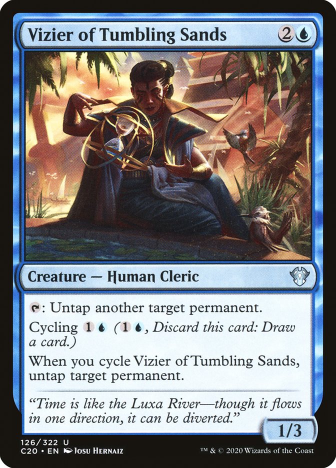 Vizier of Tumbling Sands [Commander 2020] | L.A. Mood Comics and Games