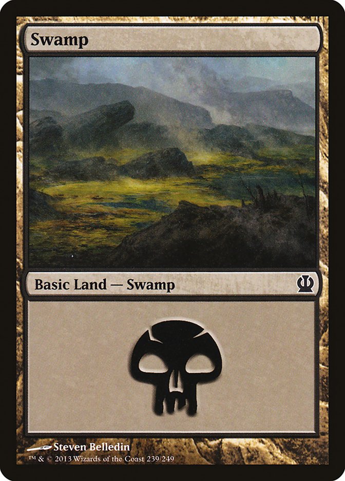 Swamp (239) [Theros] | L.A. Mood Comics and Games
