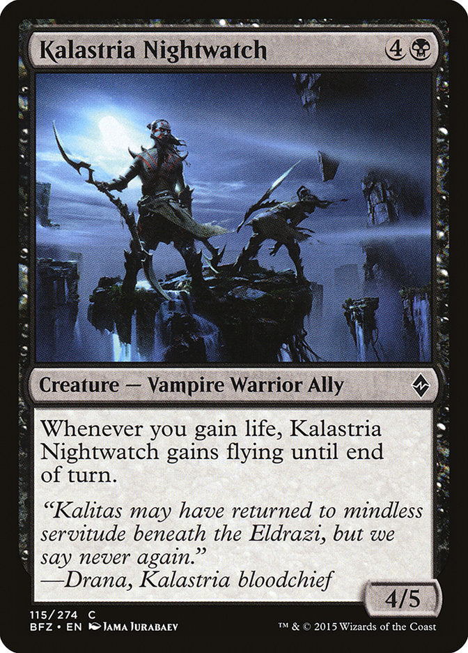 Kalastria Nightwatch [Battle for Zendikar] | L.A. Mood Comics and Games