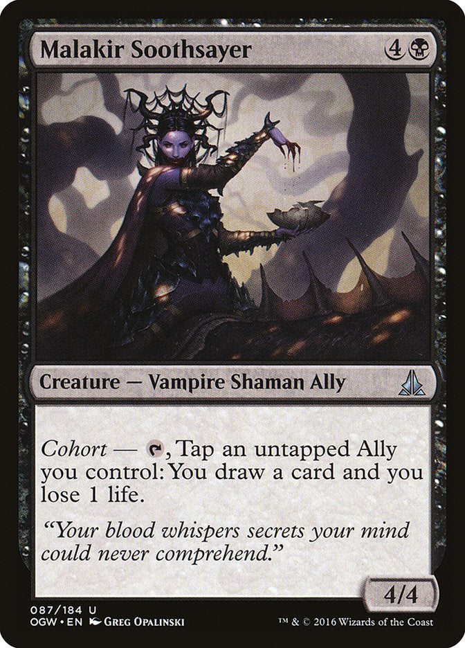 Malakir Soothsayer [Oath of the Gatewatch] | L.A. Mood Comics and Games