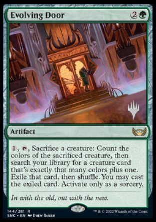 Evolving Door (Promo Pack) [Streets of New Capenna Promos] | L.A. Mood Comics and Games