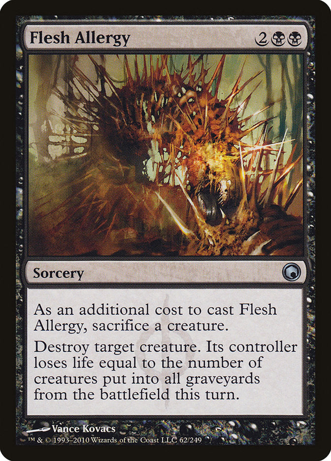 Flesh Allergy [Scars of Mirrodin] | L.A. Mood Comics and Games