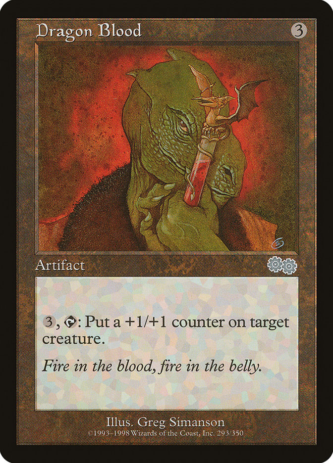 Dragon Blood [Urza's Saga] | L.A. Mood Comics and Games