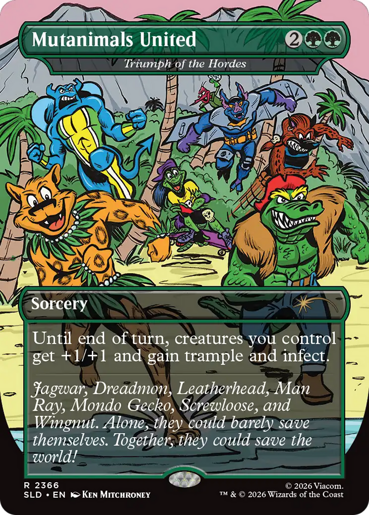 Triumph of the Hordes (JP Alternate Art) (Silver Scroll Foil) [Secrets of Strixhaven: Mystical Archive] | L.A. Mood Comics and Games