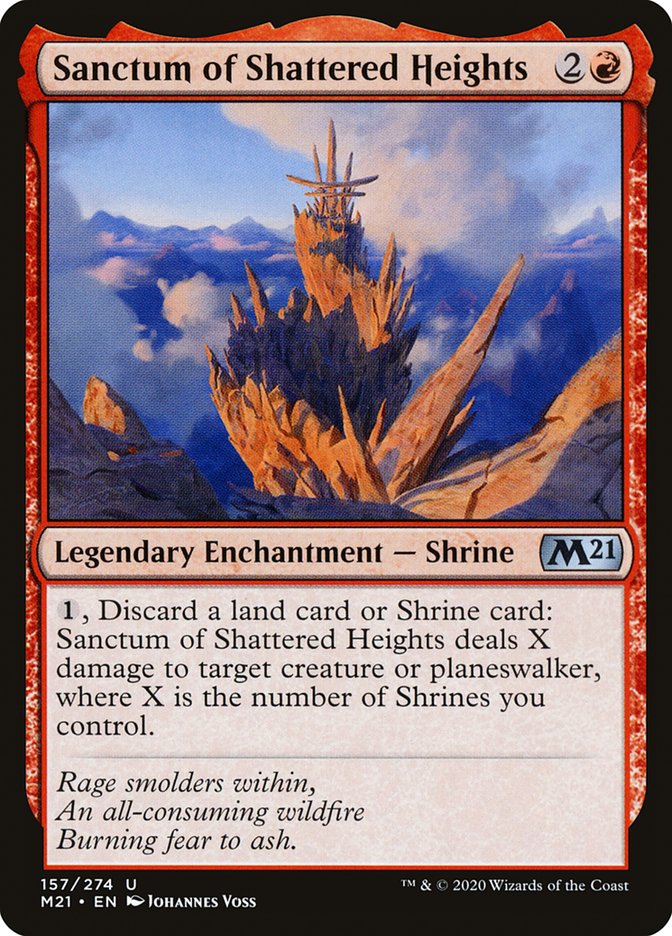 Sanctum of Shattered Heights [Core Set 2021] | L.A. Mood Comics and Games