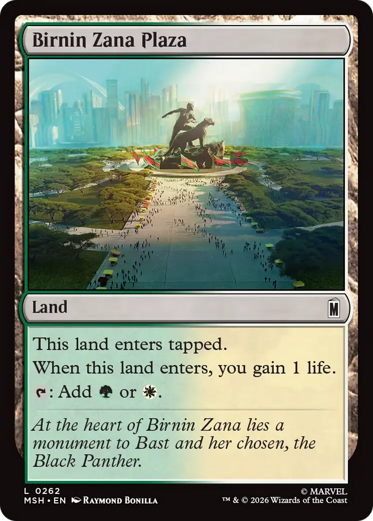 Birnin Zana Plaza [Marvel Super Heroes] | L.A. Mood Comics and Games