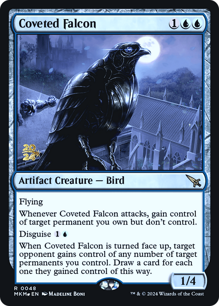 Coveted Falcon [Murders at Karlov Manor Prerelease Promos] | L.A. Mood Comics and Games