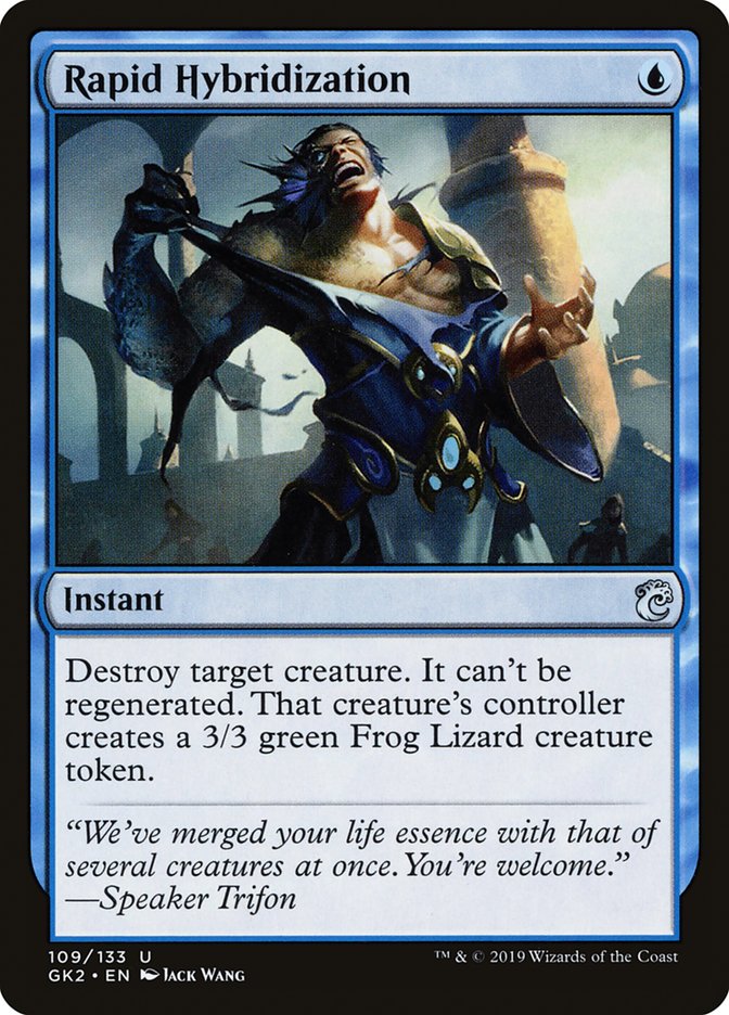 Rapid Hybridization [Ravnica Allegiance Guild Kit] | L.A. Mood Comics and Games