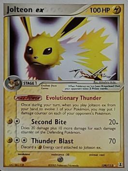 Jolteon ex (109/113) (Legendary Ascent - Tom Roos) [World Championships 2007] | L.A. Mood Comics and Games