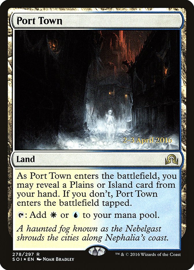 Port Town [Shadows over Innistrad Prerelease Promos] | L.A. Mood Comics and Games