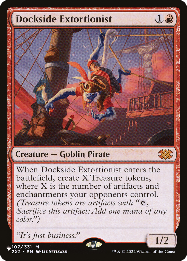 Dockside Extortionist [The List] | L.A. Mood Comics and Games